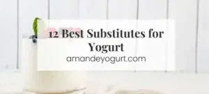 best substitute for yogurt